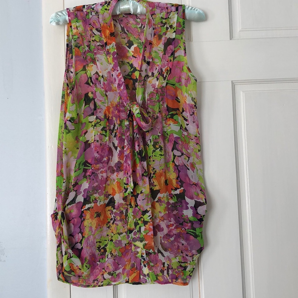 Forever 21 floral tank top